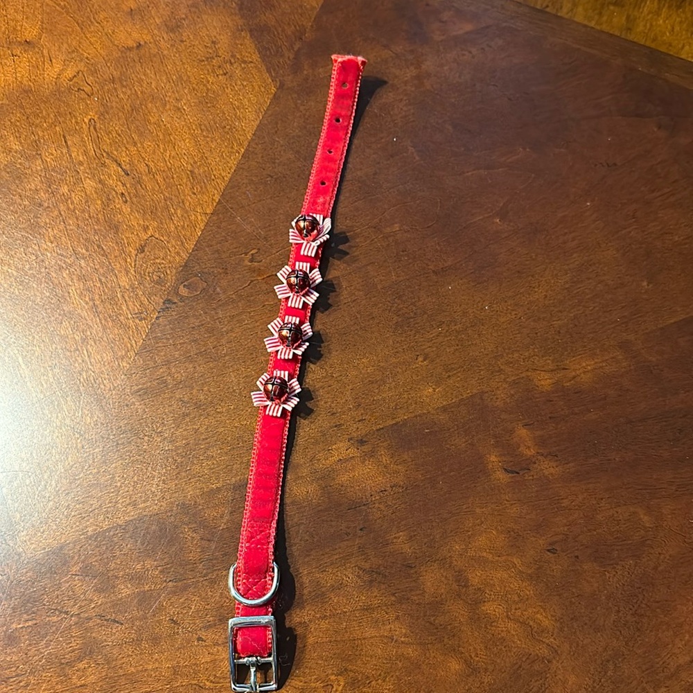 Christmas dog collar